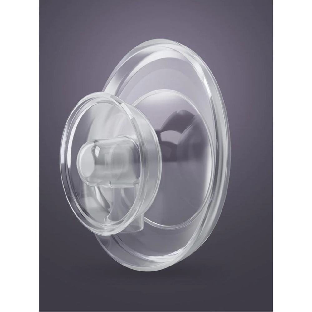 Elvie Stride Breast Shields 2 Pack 21mm Flanges Clear BPA Free Replacement New